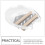 1Ensemble Mini Kalimba En Clair 17 Tons Compact Et Durable 9