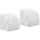 2Pièces Cache-Prises Blancs Reutilisables Pour Amélioration Extérieur 4