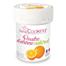 Arôme alimentar natural em pó Laranja - Scrapcooking {cor}