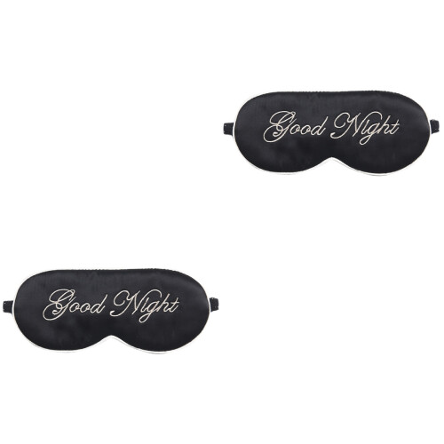 2Pièces Masque En Soie, Doux , Usage Voyage 2