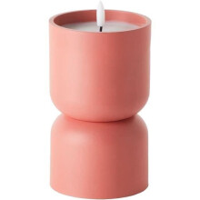 Tischlampe für den Außenbereich - BRILLIANT - LOVERE - Kerzenform - Kunststoff - 3 W - Terrakotta