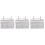 3Pièces Rangement Suspendu Polyester Pour Accessoires 5