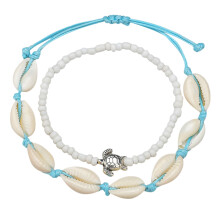 4Pièces Accessoires Cheville Blancs Vintage Pour Décoration Mode