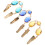 9Pièces Clips Pulls Cardigans Verre Assortiment Chic 9