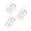 9Pièces Clips Pulls Cardigans Verre Assortiment Chic 3