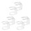 3Ensembles Support Bâtons Baseball Transparent Multifonction 4