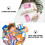 2Ensembles Puzzle Éducatif Enfant Jeu Apprentissage Couleurs 6