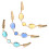 9Pièces Clips Pulls Cardigans Verre Assortiment Chic 10