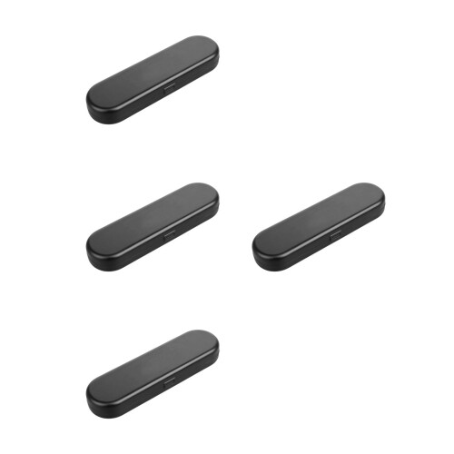 8Pièces Coffret Noir Pour Fléchettes Acier Accessoires Portable 1