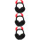 3Pièces Cache-Oreilles Hiver Noir Mode Pour Outdoor 10