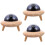 3Pièces Boîte De Rangement Dents Bébé Bois Coloré 8