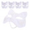 25Pièces Masques Vierges En Papier Blancs Pour Création Et Carnaval 1
