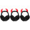 3Pièces Cache-Oreilles Hiver Noir Mode Pour Outdoor 6