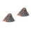 2Pièces Volcan Simulation Multi Et Lumière Pour Décor 10