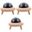 3Pièces Boîte De Rangement Dents Bébé Bois Coloré 5