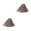 2Pièces Volcan Simulation Multi Et Lumière Pour Décor 6