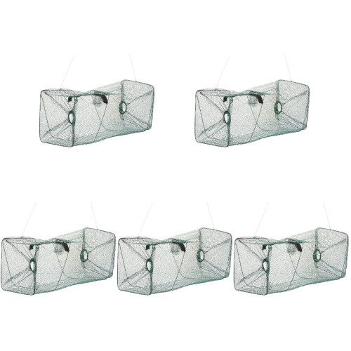 5Pièces Filet De Portable Vert, Filet Durable Pliable 1