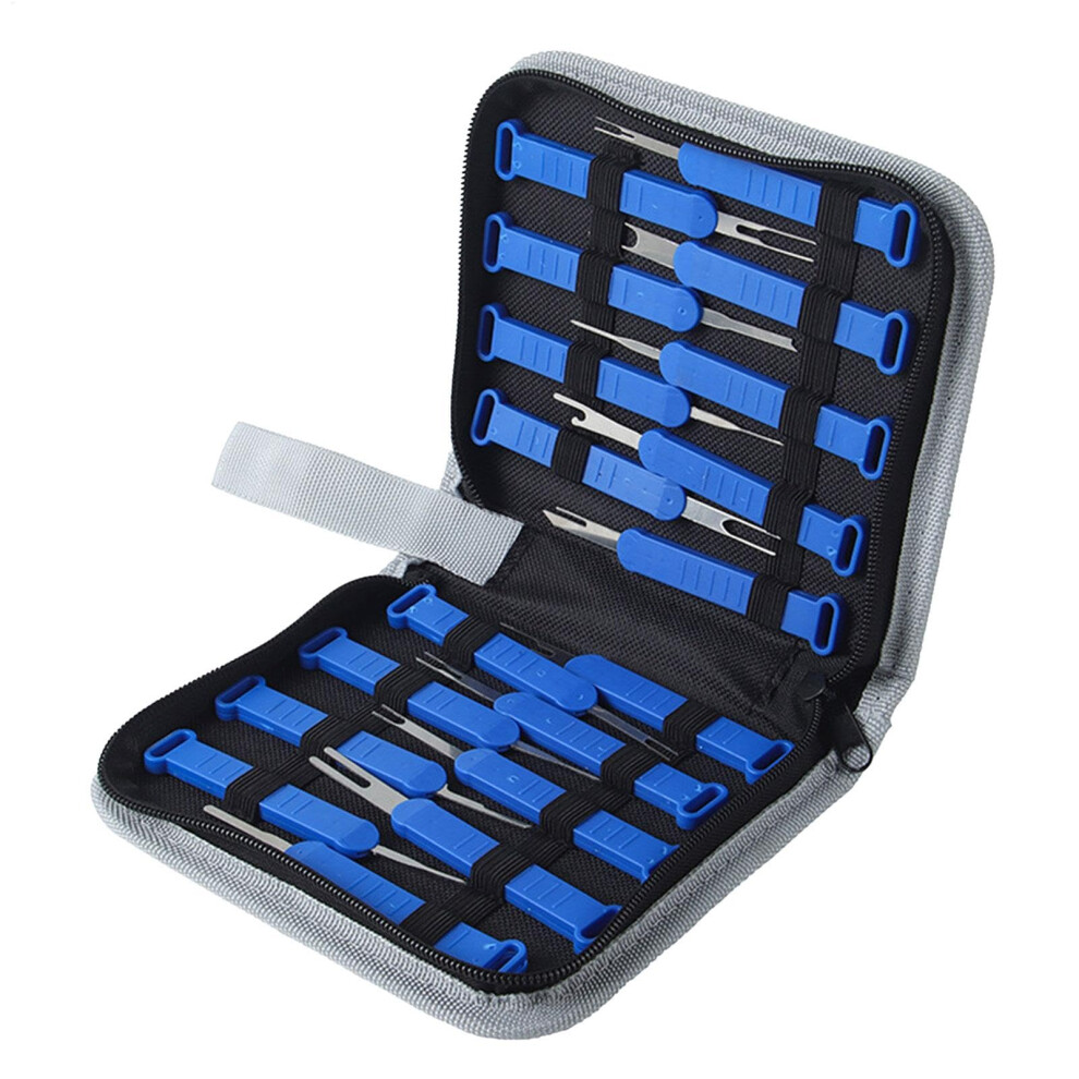 Extractor Terminal Release Tool Set For Automotive Â Blau 9365049717014