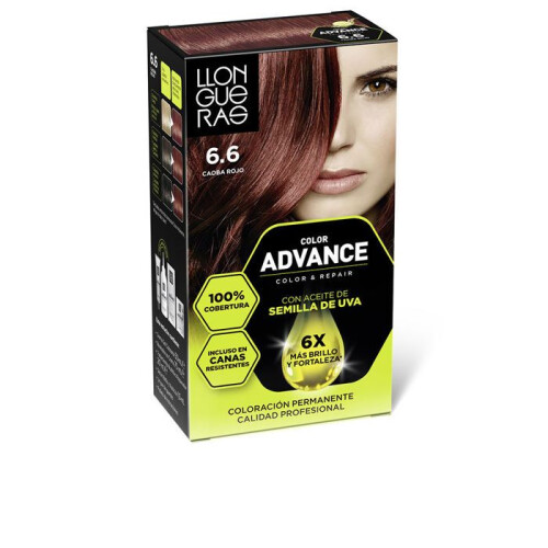COLOR ADVANCE #6,6-intense rood 1 u