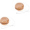 2Pièces Jouet Yo-Yo Bois Khaki Petite Taille Et Éducative 5