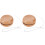 2Pièces Jouet Yo-Yo Bois Khaki Petite Taille Et Éducative 4