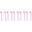 5Paires Extensions Clips Colorées Accessoires Fille 9