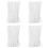 400Pcs Safe Material White Twisting Sticks for DIY Crafts 7