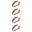 4Pcs Replacement Sanding Belts 80 Grit Abrasive Sandpaper for Sander 10