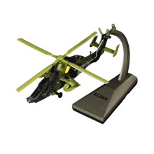 1:72 EC665 Diecast Helicopter Model with Base for Bookshelf Cafes Livi