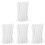 400Pcs Safe Material White Twisting Sticks for DIY Crafts 4