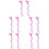 5Paires Extensions Clips Colorées Accessoires Fille 6