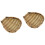 2Pcs Mini Hand Woven Bamboo Wall Baskets Rustic Home Decor Multi Color 6
