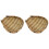 2Pcs Mini Hand Woven Bamboo Wall Baskets Rustic Home Decor Multi Color 4