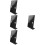 4Pcs Clear Plastic Menu Display Racks for Cafe and Conference Use 9