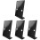 4Pcs Clear Plastic Menu Display Racks for Cafe and Conference Use 4
