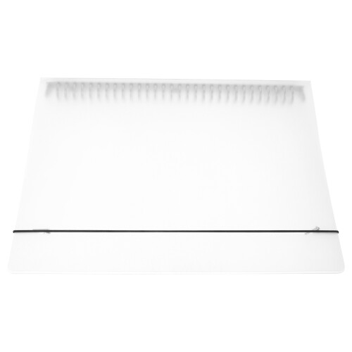 5Pcs Transparent Notebook Binder Covers for Document Storage
