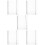 5Pcs Transparent Notebook Binder Covers for Document Storage 10