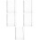 5Pcs Transparent Notebook Binder Covers for Document Storage 9