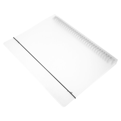 5Pcs Transparent Notebook Binder Covers for Document Storage 2
