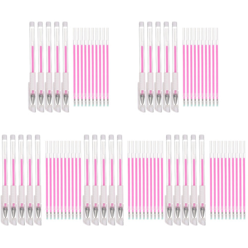 5Sets Professional Pink Tattoo Pens for Precise Drawing 2