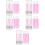 5Sets Professional Pink Tattoo Pens for Precise Drawing 7
