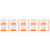 40Pcs Cute Cartoon Egg Holders Orange Egg Cups for Home Use 10