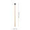 2Paires Sticks Percussion Tam Tam Langue Caoutchouc ABS 8