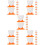 40Pcs Cute Cartoon Egg Holders Orange Egg Cups for Home Use 9