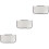 3Pcs Clear Eva Handbag Rainproof Cover Waterproof Bag Protector 7