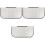 3Pcs Clear Eva Handbag Rainproof Cover Waterproof Bag Protector 5