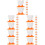 40Pcs Cute Cartoon Egg Holders Orange Egg Cups for Home Use 8
