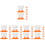 40Pcs Cute Cartoon Egg Holders Orange Egg Cups for Home Use 7