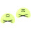 2Pcs Swimming Paddles Black Comfortable ABS for Technique Improvement 5