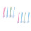 8Pcs Hanging Plastic Cleaning Brush with Long Handle for Shoes 5